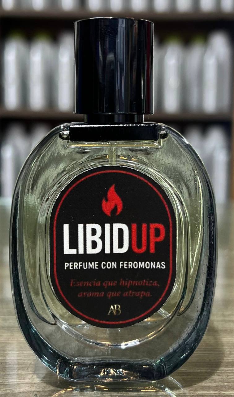 PERFUME CON FEROMONAS LIBIDUP HOMBRES