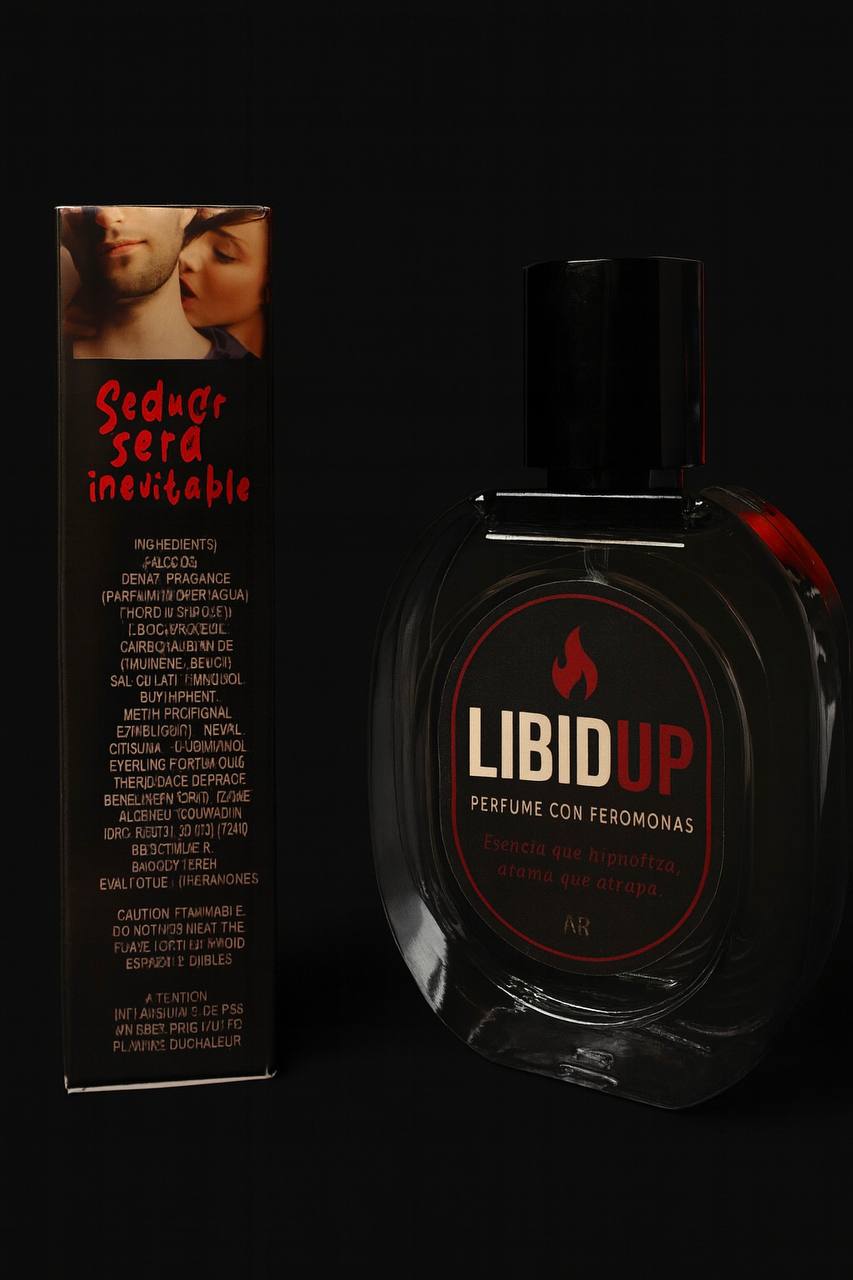 PERFUME CON FEROMONAS LIBIDUP HOMBRES